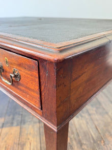 A George III Mahogany Writing Table