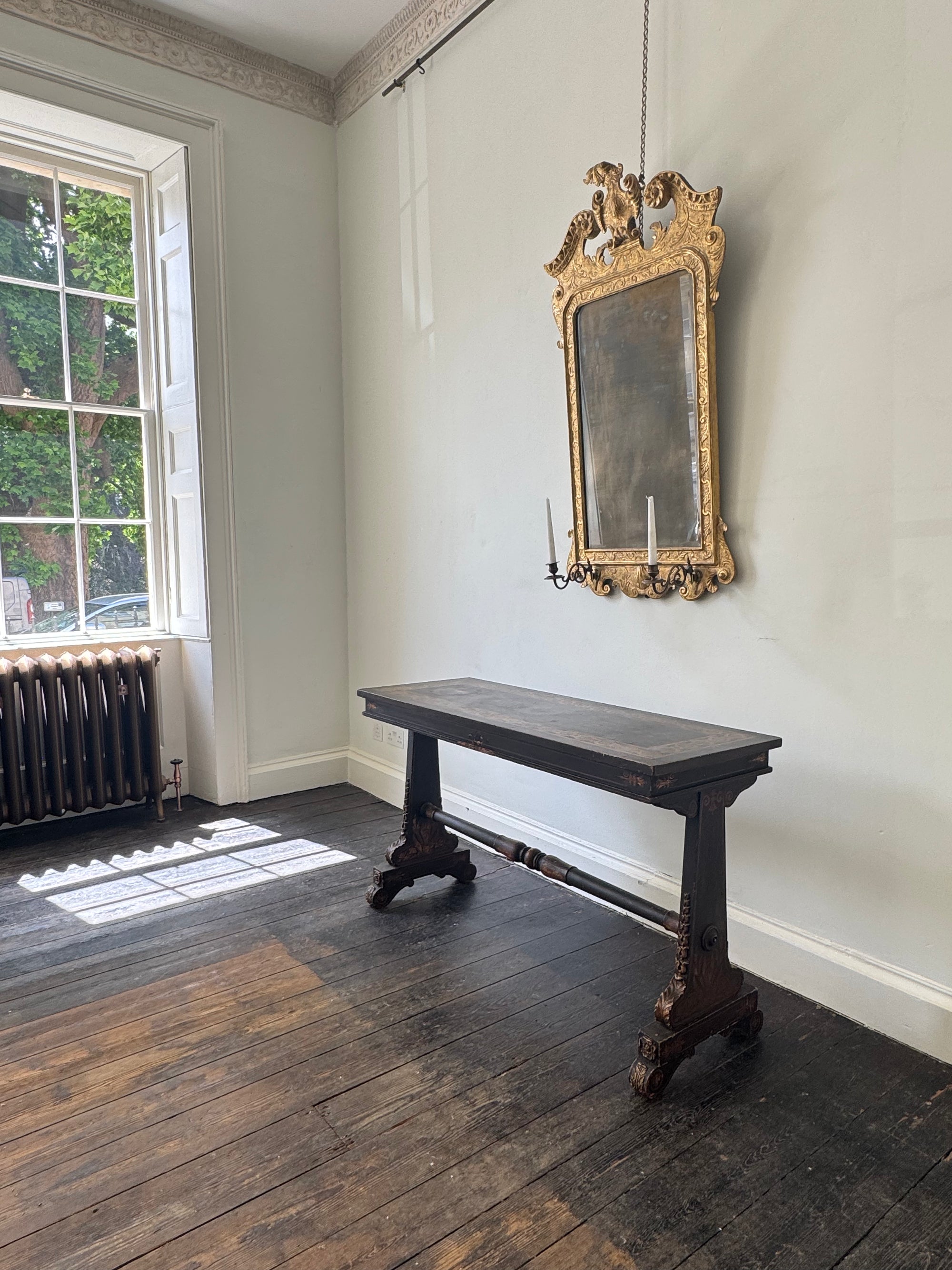 A George II Giltwood Mirror