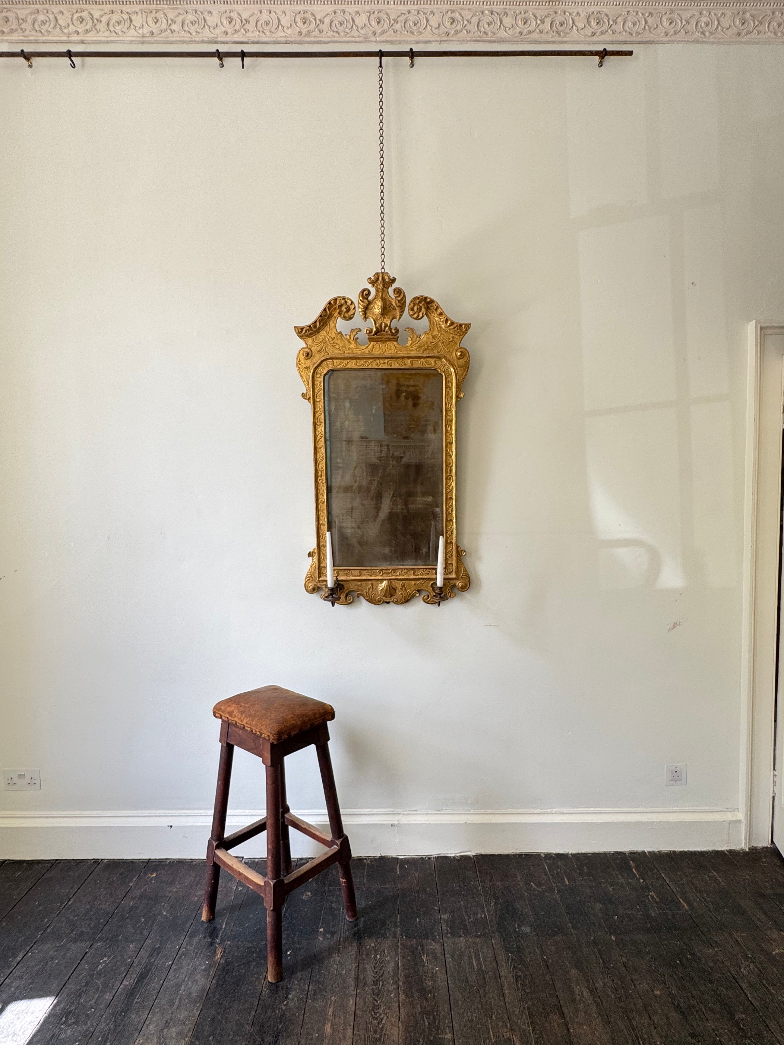 A George II Giltwood Mirror