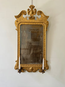 A George II Giltwood Mirror