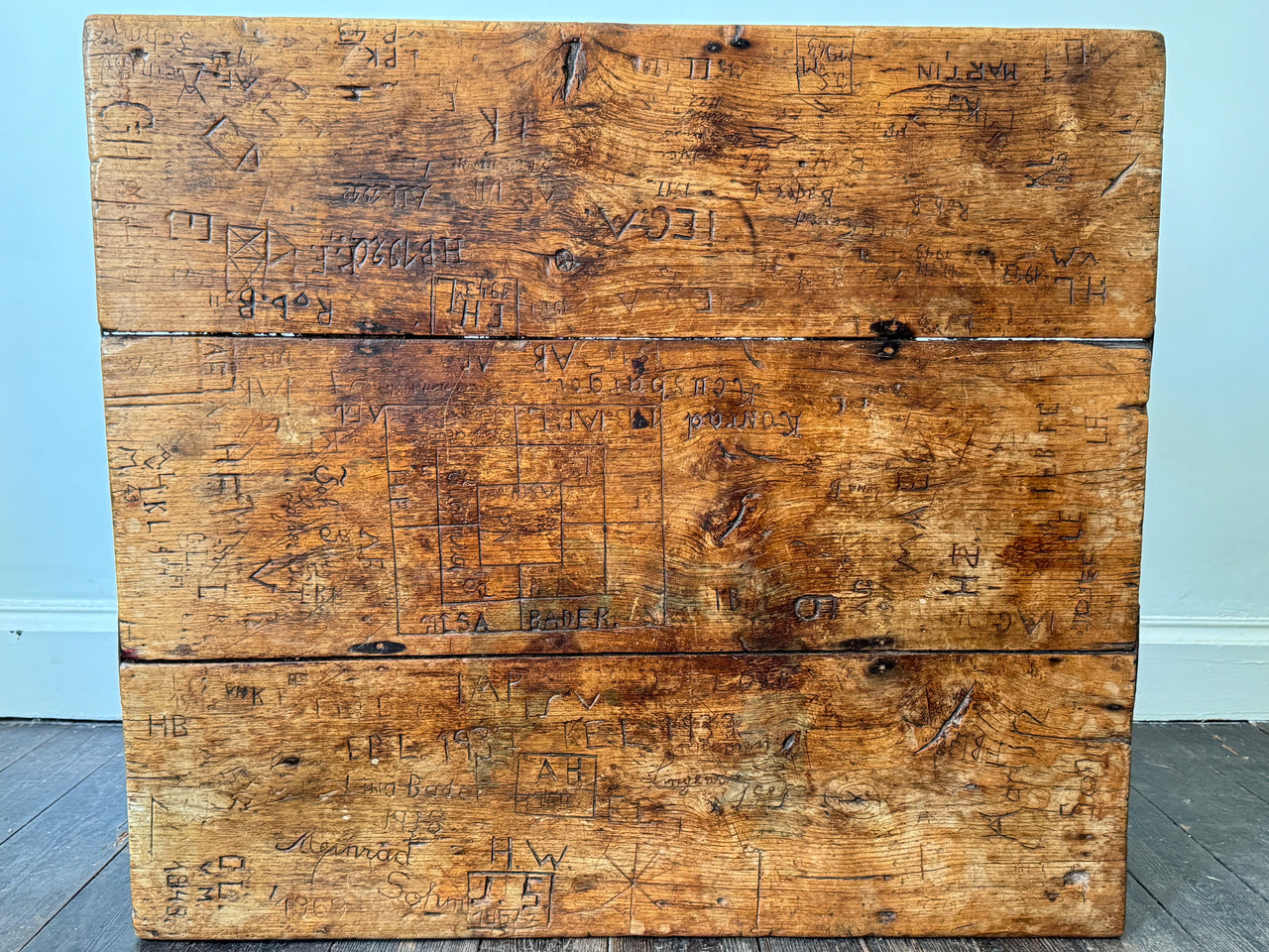 A 19th Century Primitive Stammtisch Table