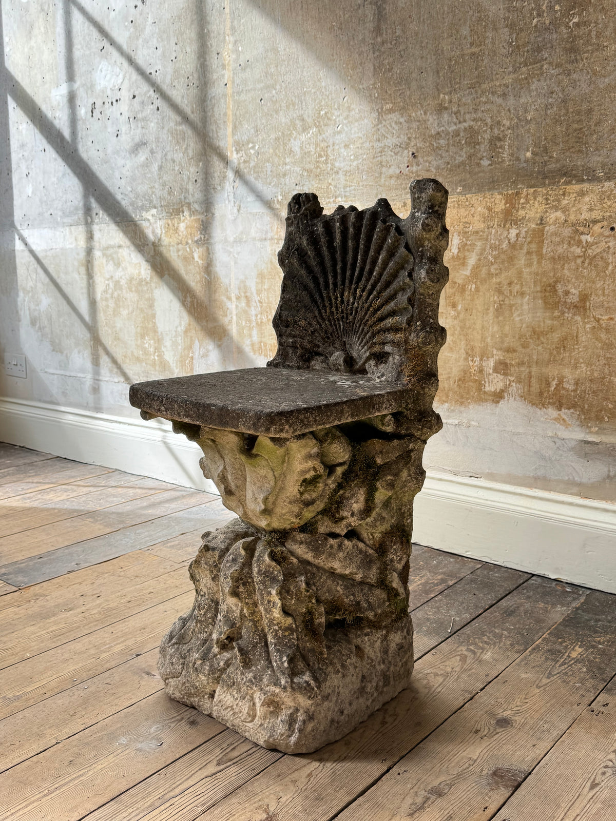 Italian stone chair