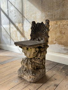 Italian stone chair