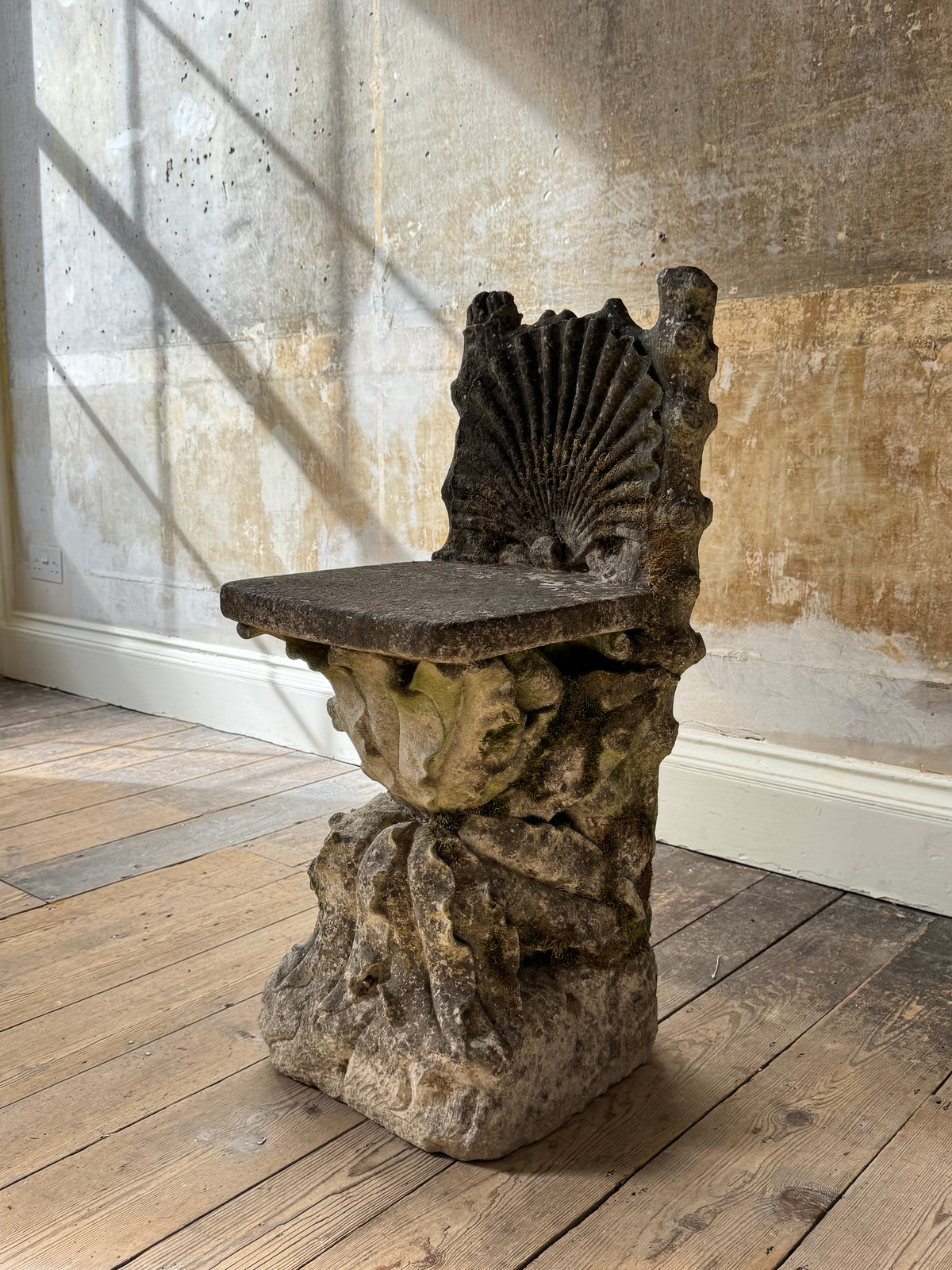 Italian stone chair