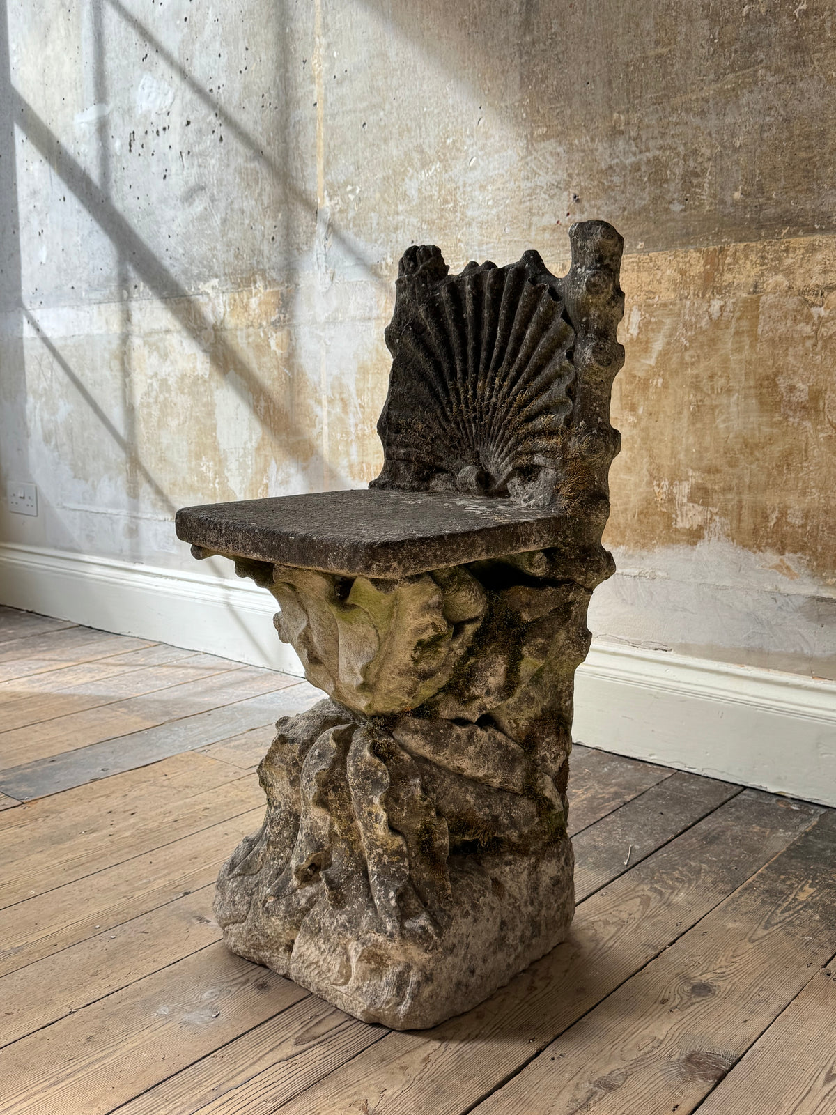 Italian stone chair