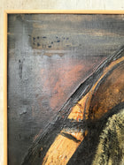 Large Abstract Oil on Canvas