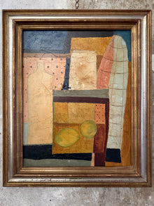 Abstract Oil On Canvas One