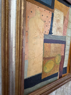 Abstract Oil On Canvas One
