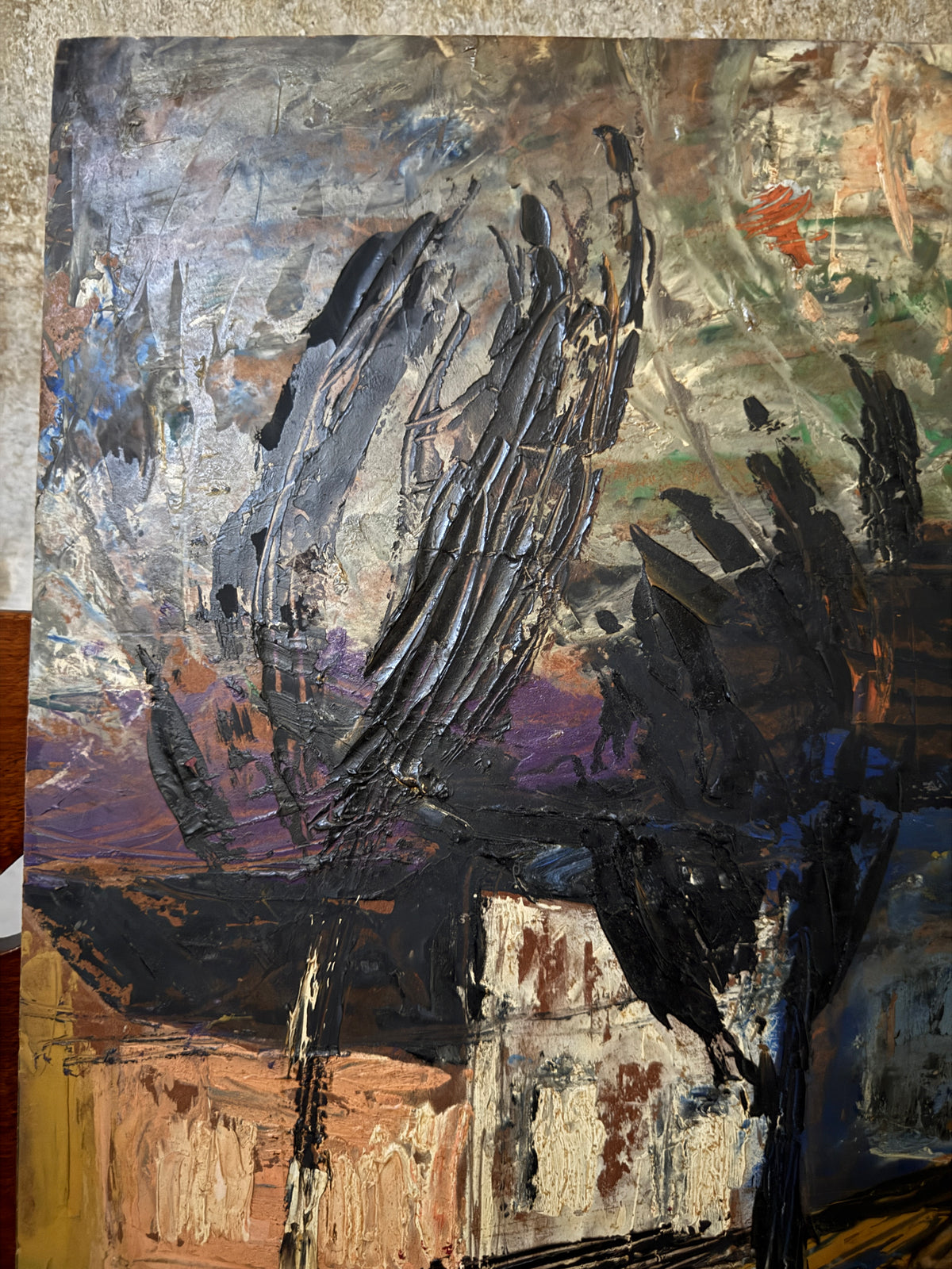 Abstract Landscape on Board