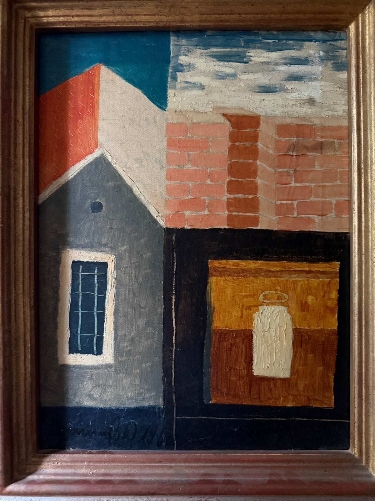 Abstract Composition House & Window