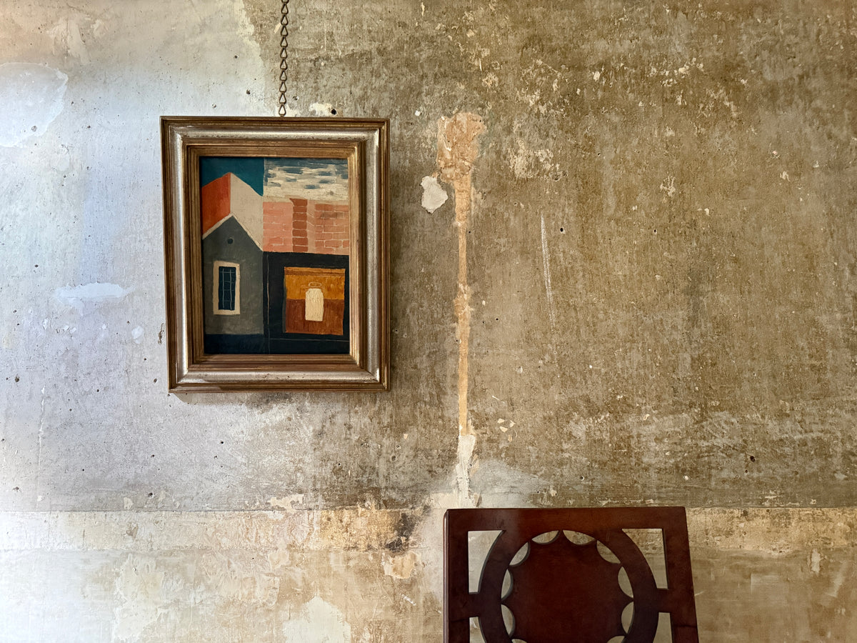 Abstract Composition House & Window