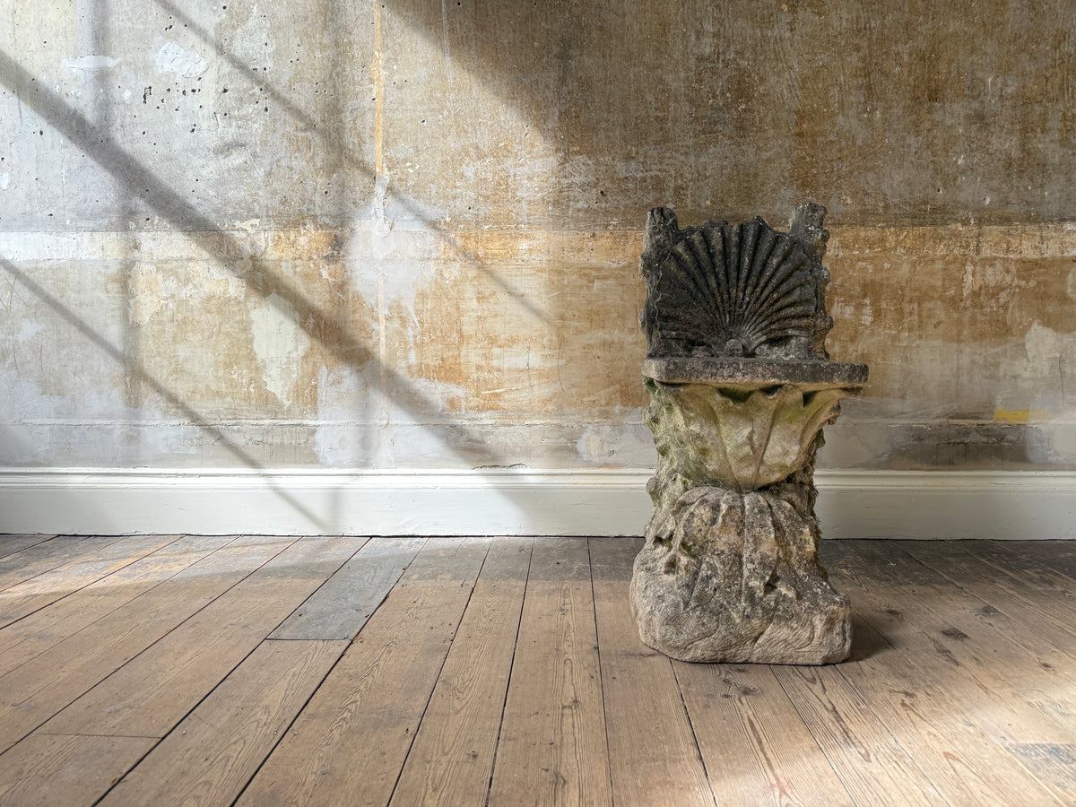 Italian stone chair