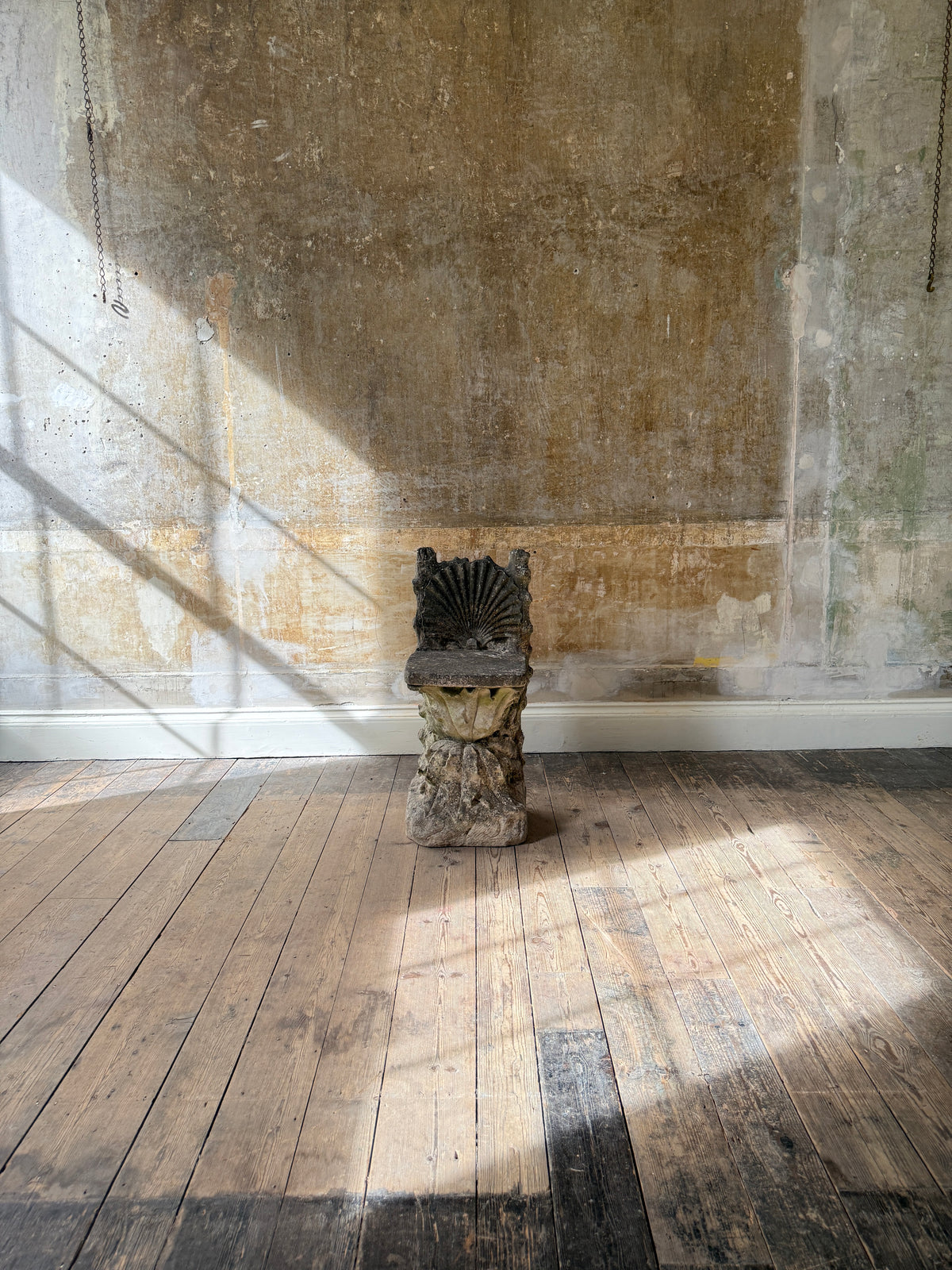 Italian stone chair
