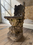 Italian stone chair