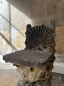 Italian stone chair