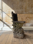 Italian stone chair