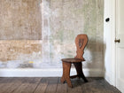 A George III Hall Chair of Scabello Form