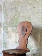 A George III Hall Chair of Scabello Form