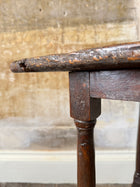 A Charles II Joined Oak Side Table