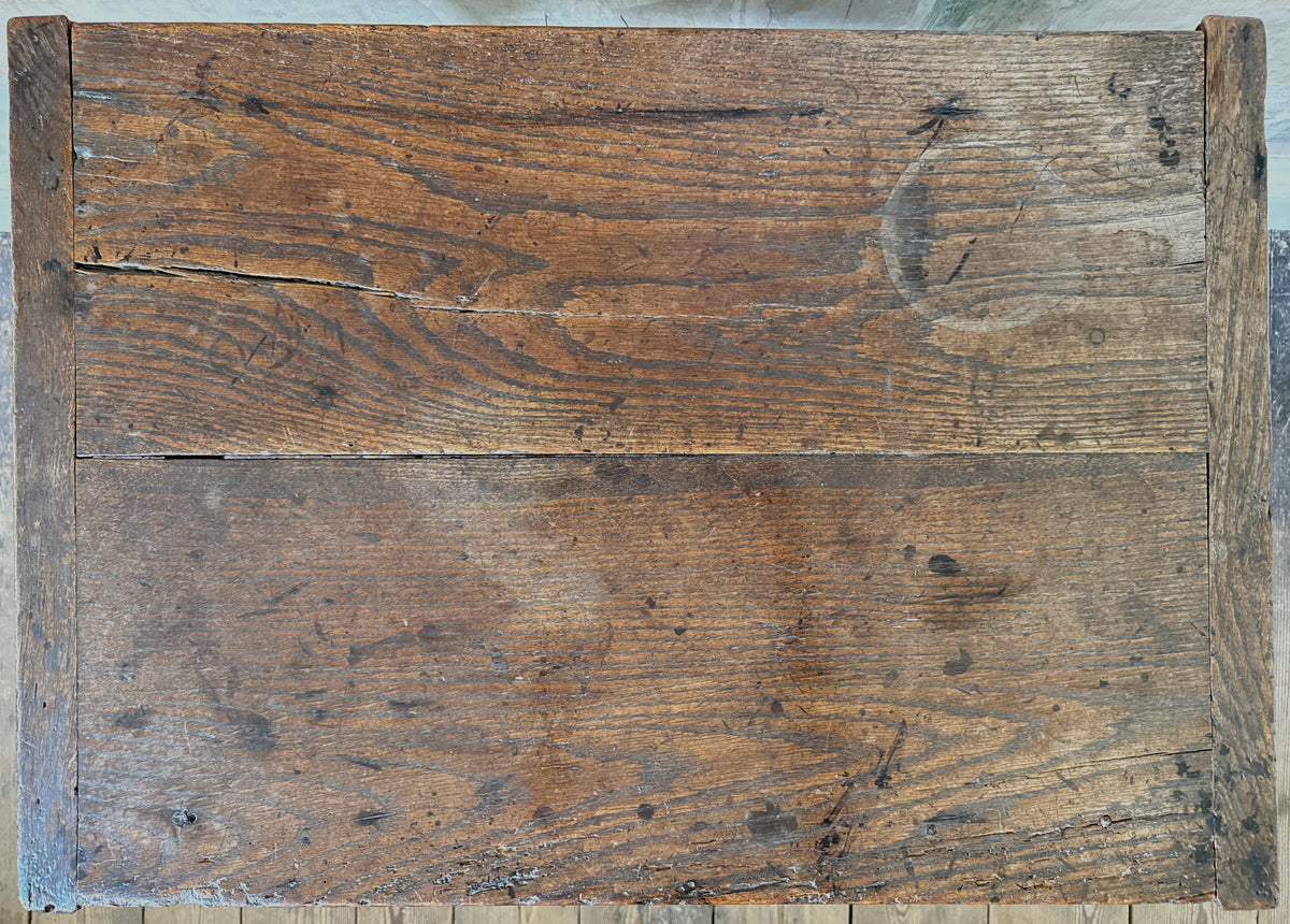A Charles II Joined Oak Side Table