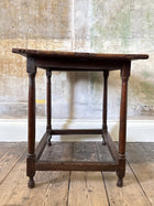 A Charles II Joined Oak Side Table