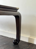 A Quing Dynasty "Vein Ebony" Library Table