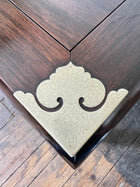 A Quing Dynasty "Vein Ebony" Library Table