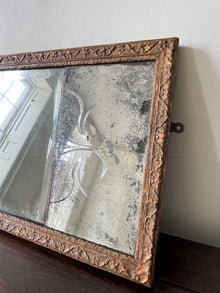 A Queen Anne Triple Plate Overmantel Mirror