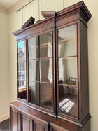 A George II Mahogany Breakfront Bookcase