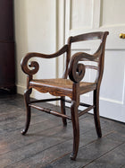 A 19th Century Faux Coromandel Armchair