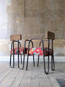 Tubular Steel Modernist Chairs