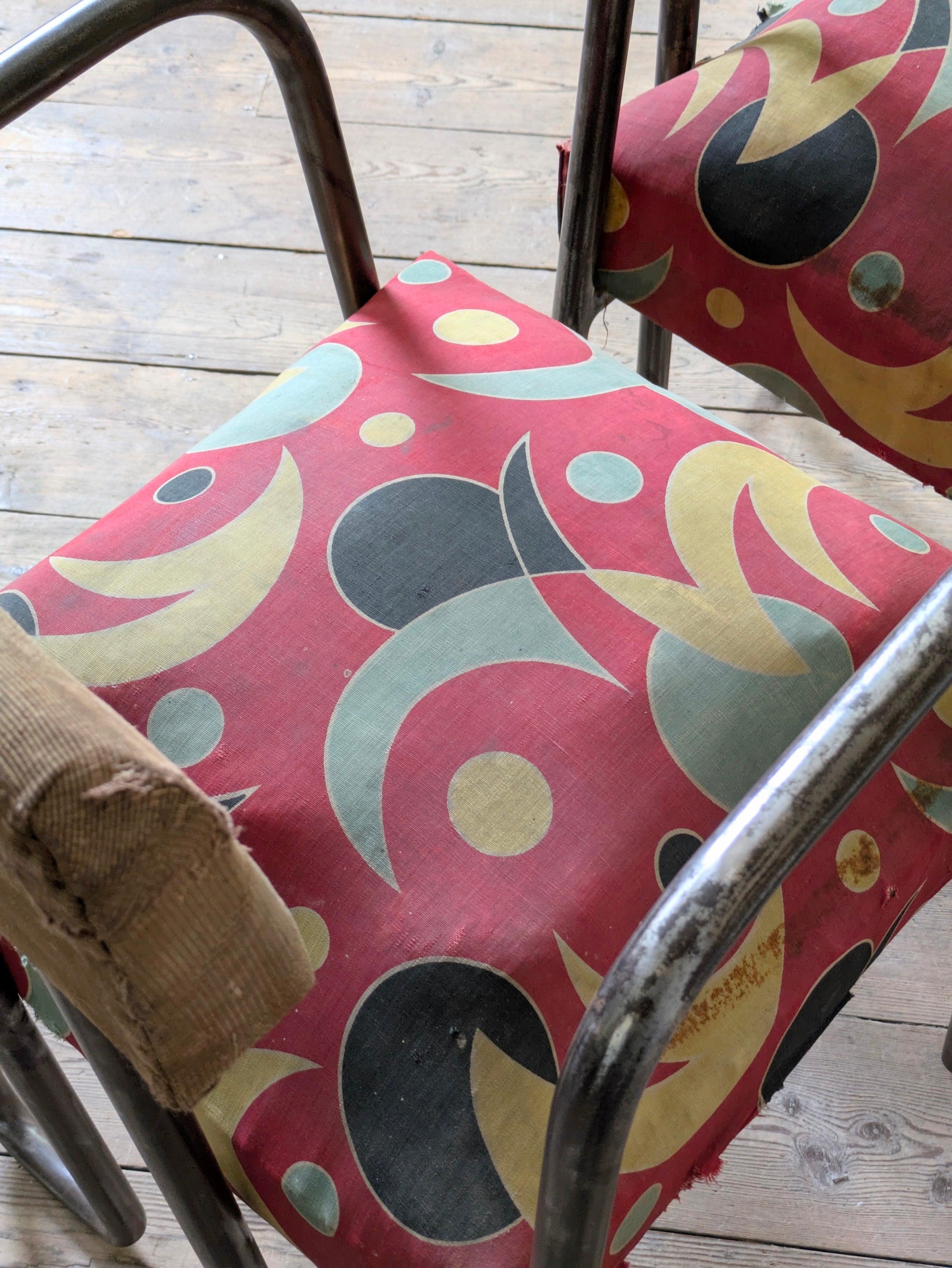 Tubular Steel Modernist Chairs