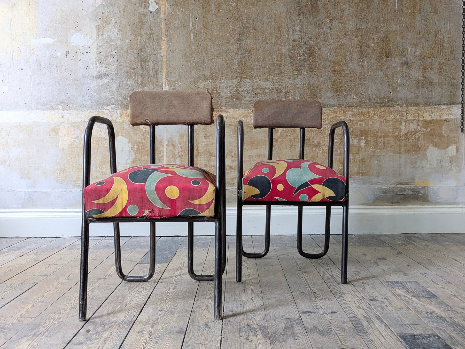 Tubular Steel Modernist Chairs - Main Image