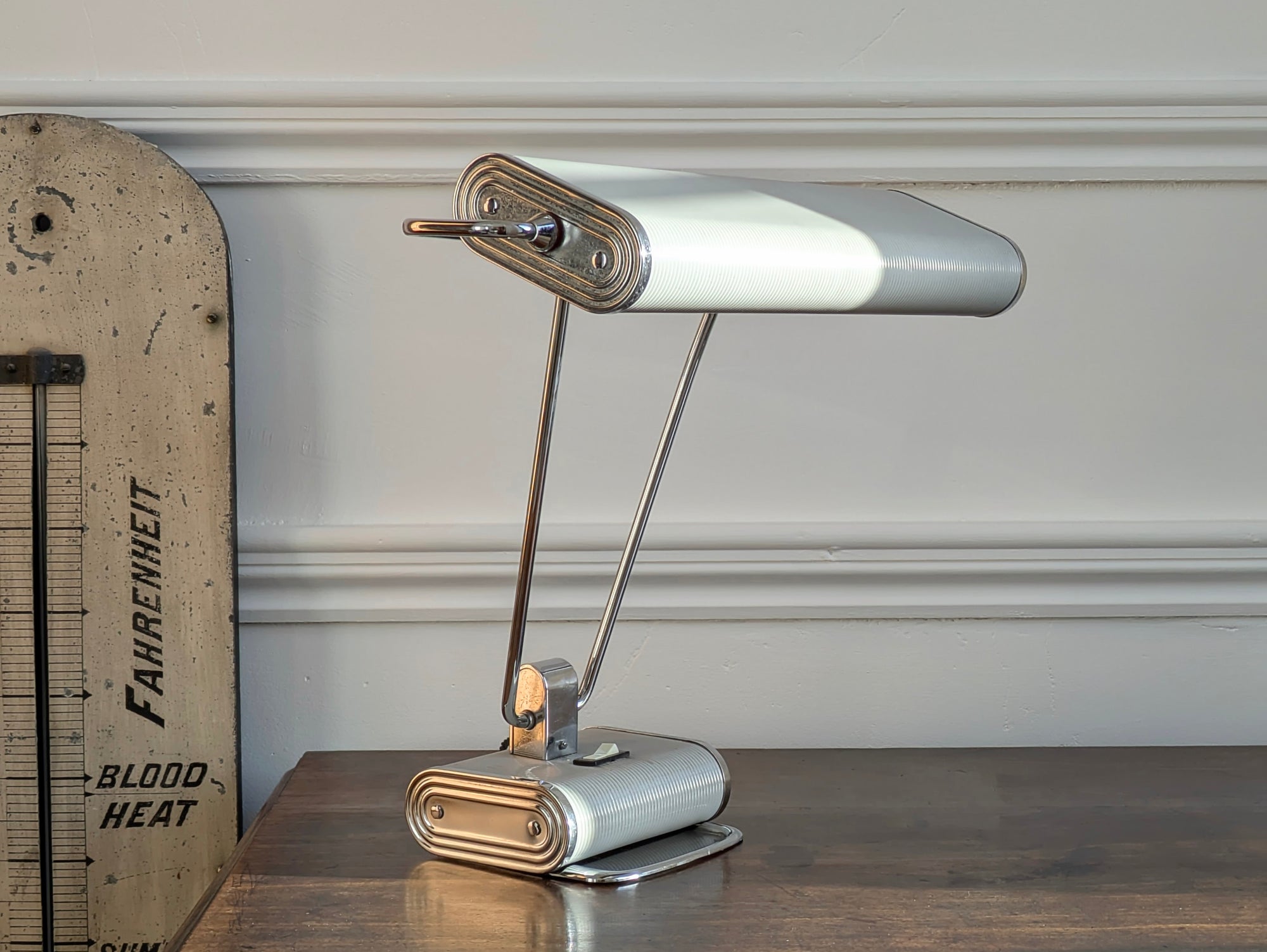 A No 71 Desk Lamp, Eileen Gray for Jumo