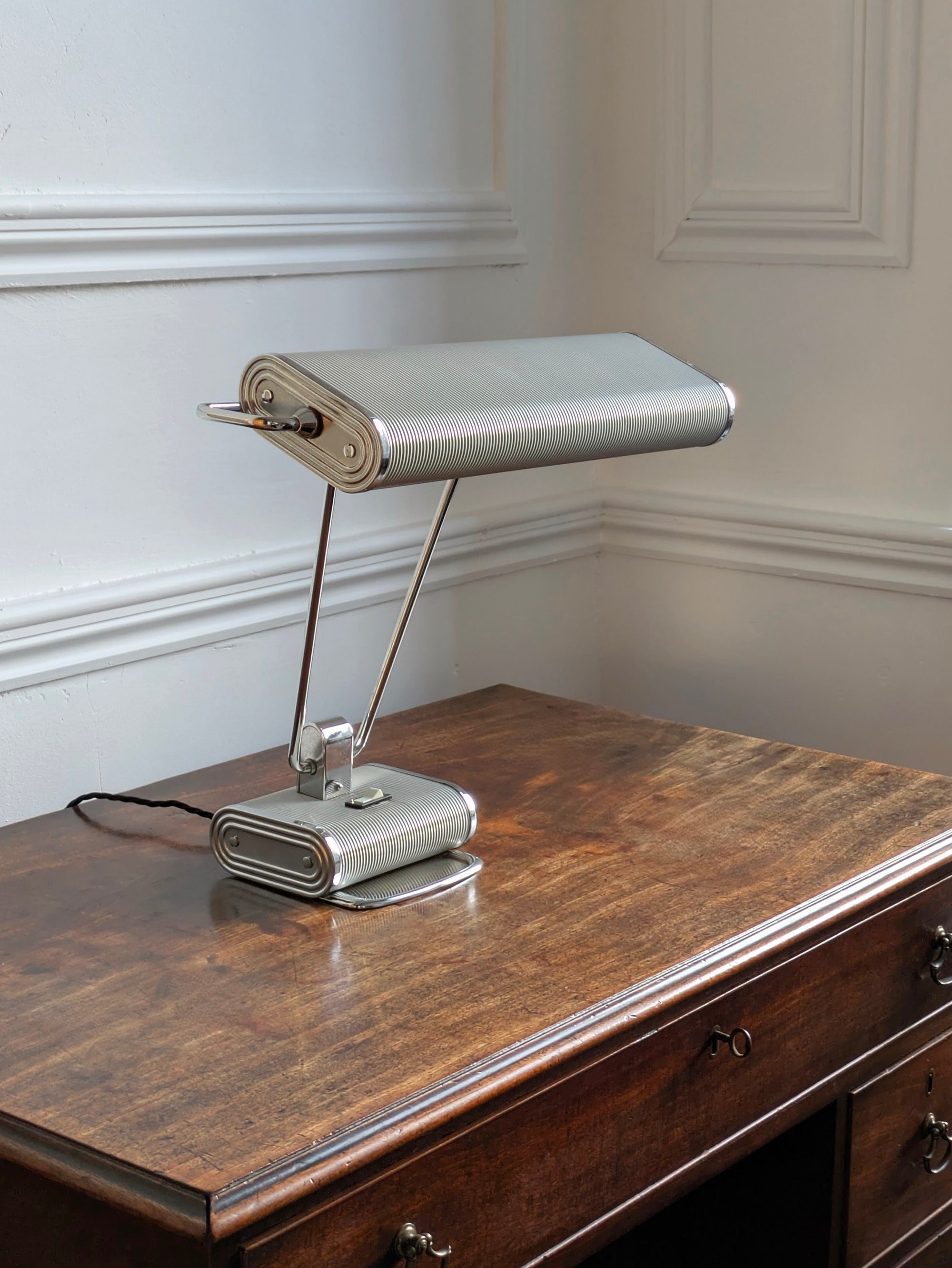 A No 71 Desk Lamp, Eileen Gray for Jumo