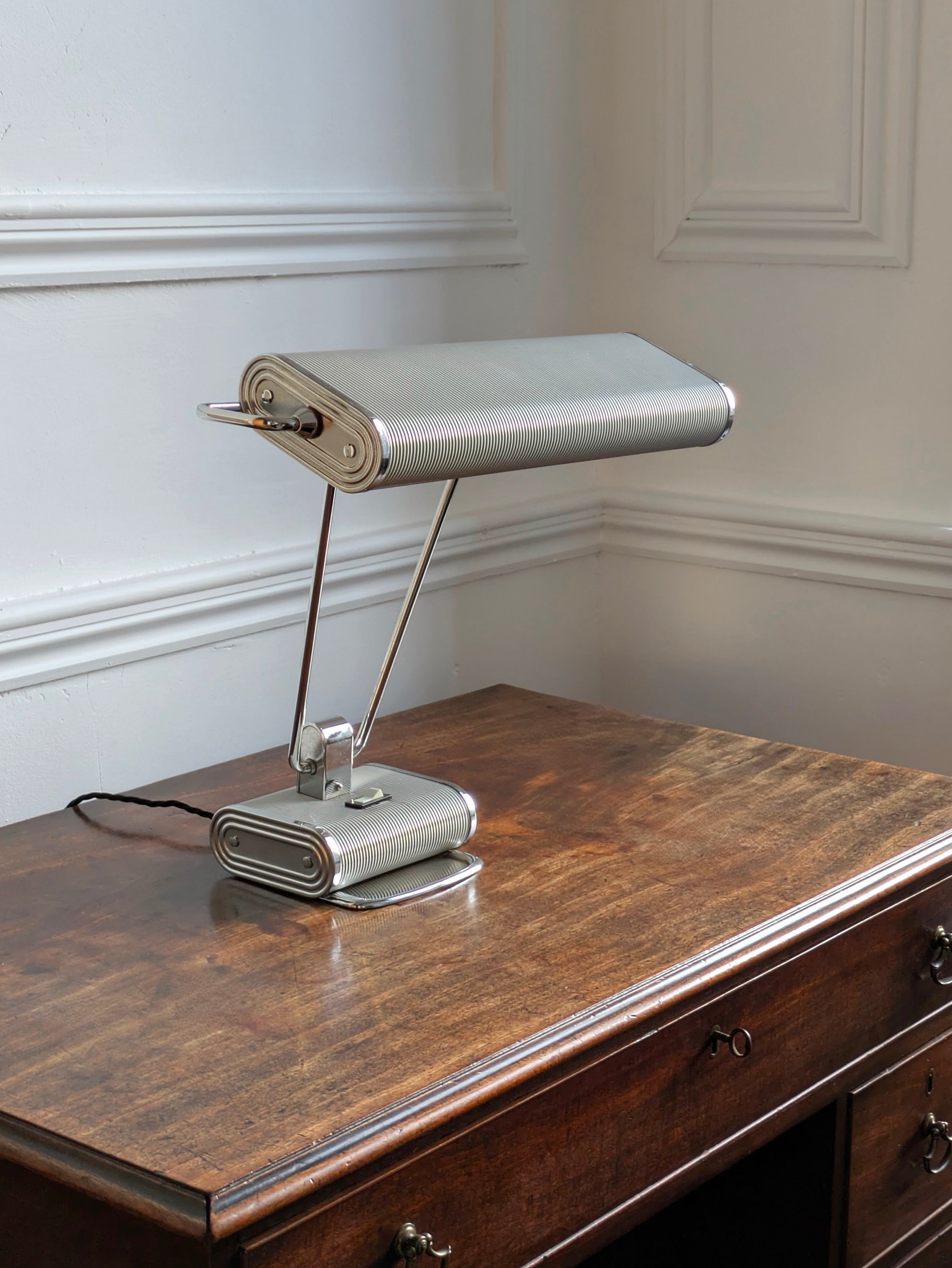 A No 71 Desk Lamp, Eileen Gray for Jumo