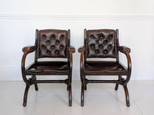 A Pair of 19th Century Reformed Gothic Armchairs