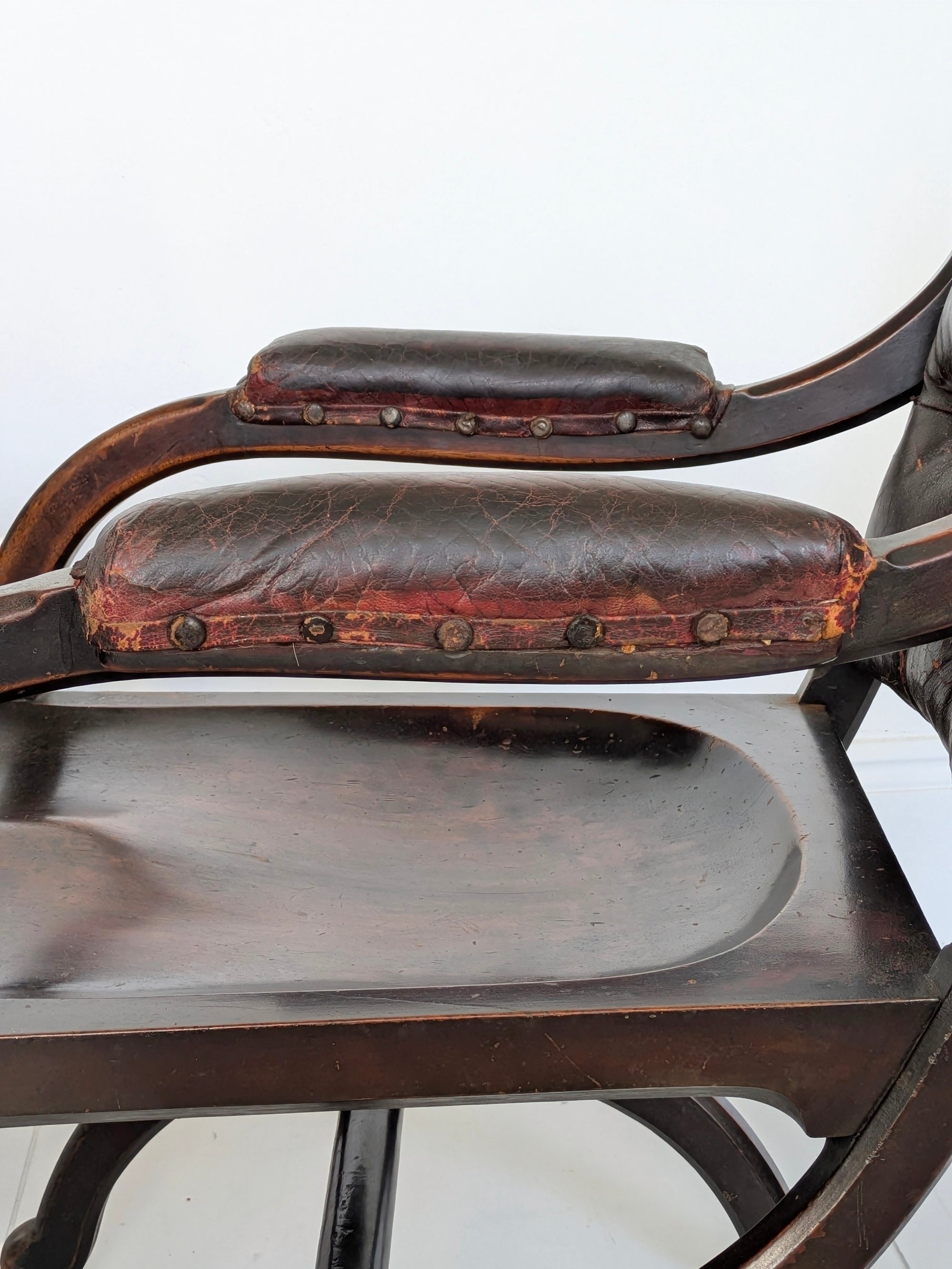 A Pair of 19th Century Reformed Gothic Armchairs