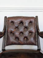 A Pair of 19th Century Reformed Gothic Armchairs