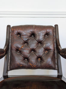 A Pair of 19th Century Reformed Gothic Armchairs