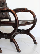 A Pair of 19th Century Reformed Gothic Armchairs