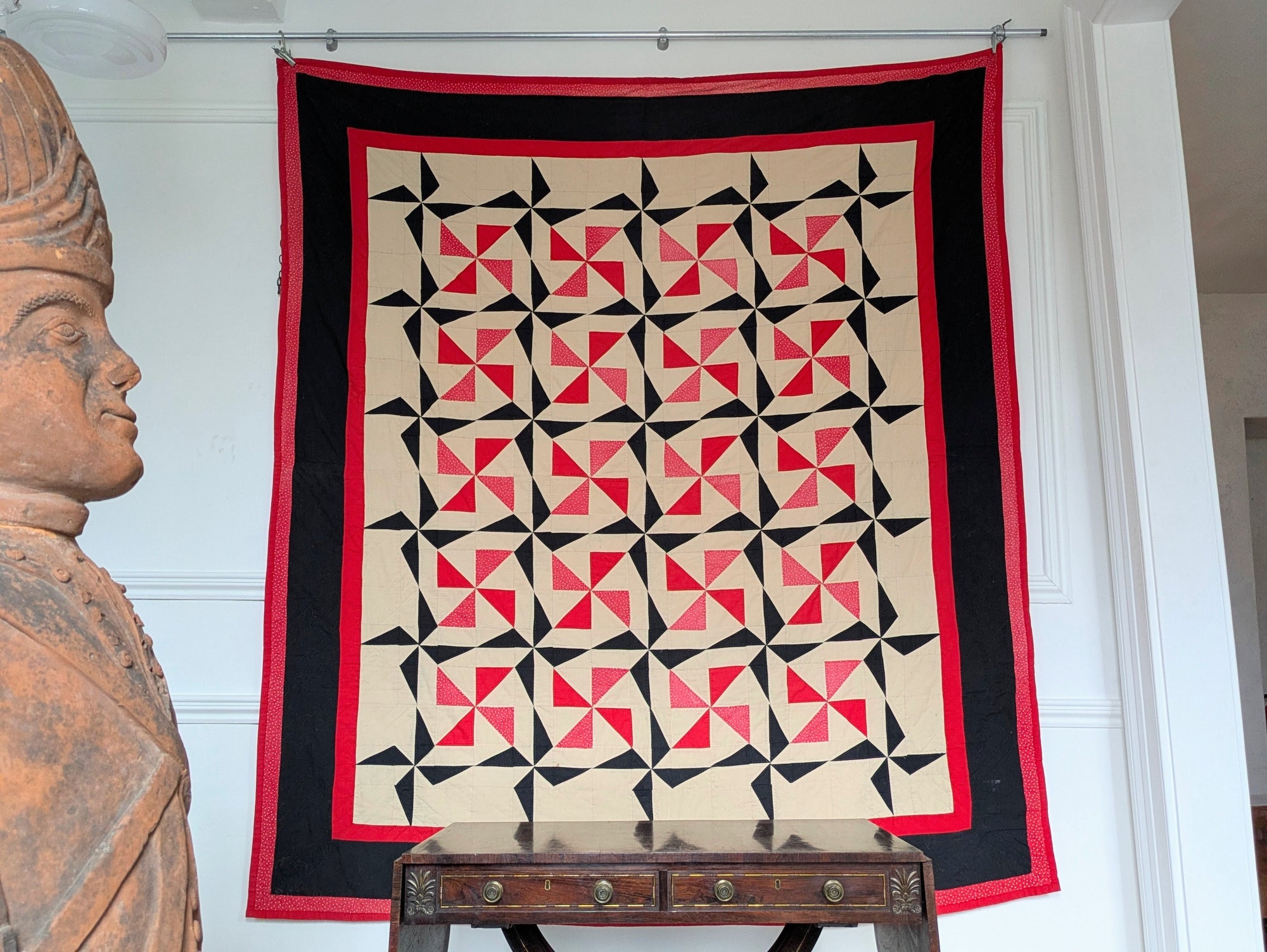 An  American "Night & Day" Quilt