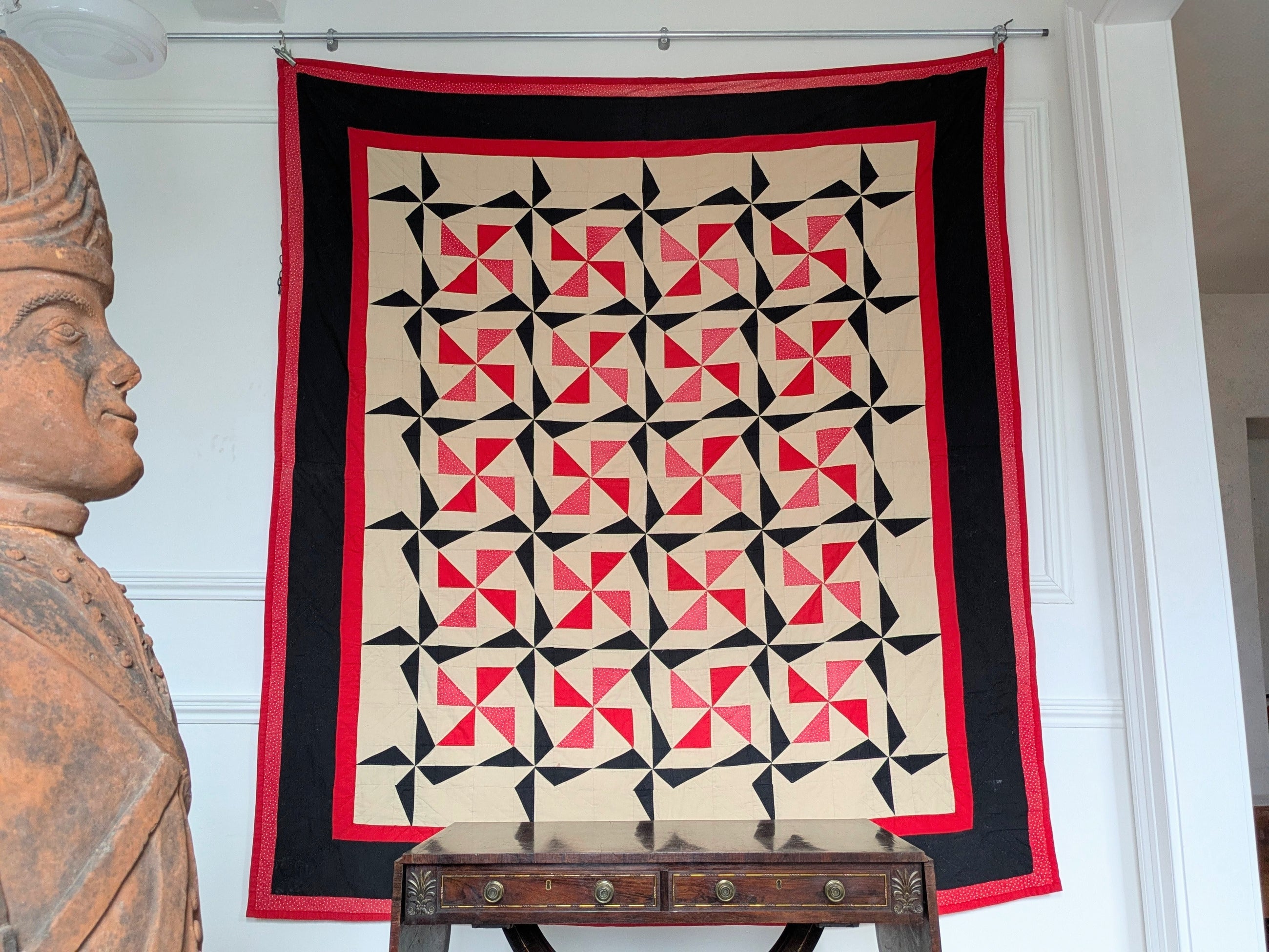 An  American "Night & Day" Quilt