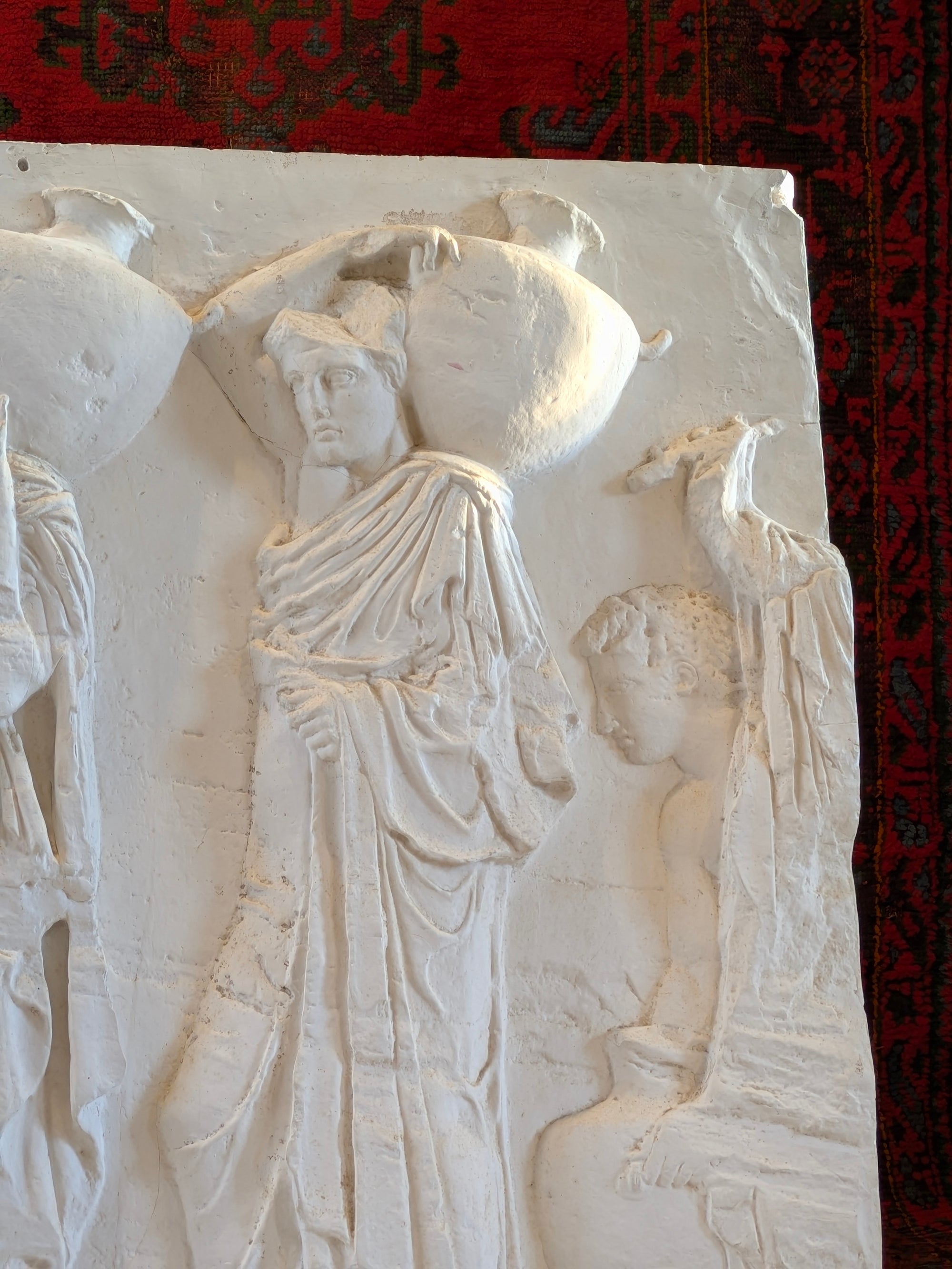 A Plaster Cast of The Water Carriers