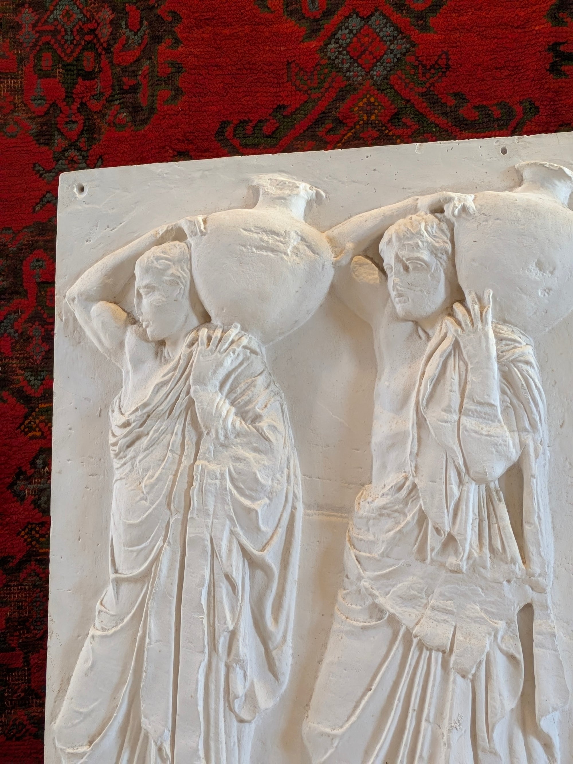 A Plaster Cast of The Water Carriers