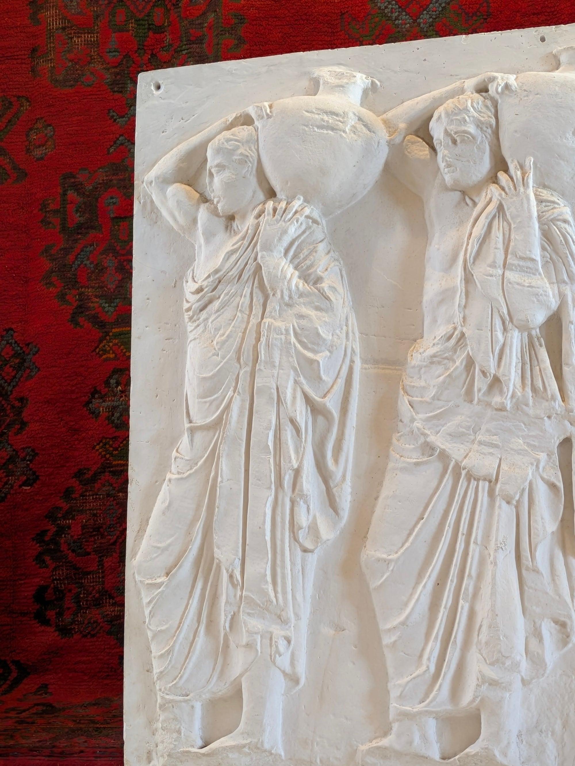 A Plaster Cast of The Water Carriers