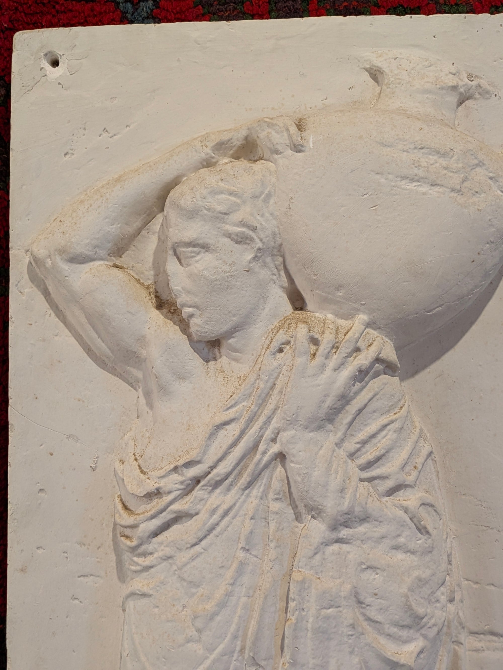 A Plaster Cast of The Water Carriers
