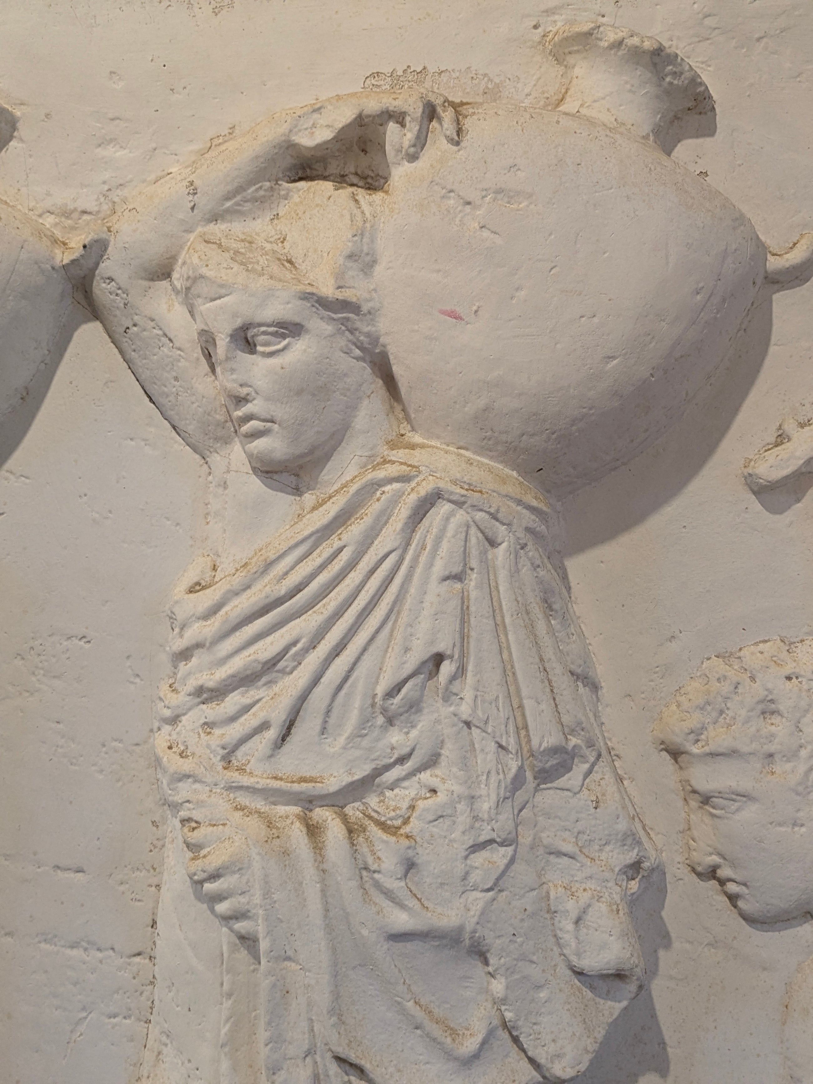 A Plaster Cast of The Water Carriers