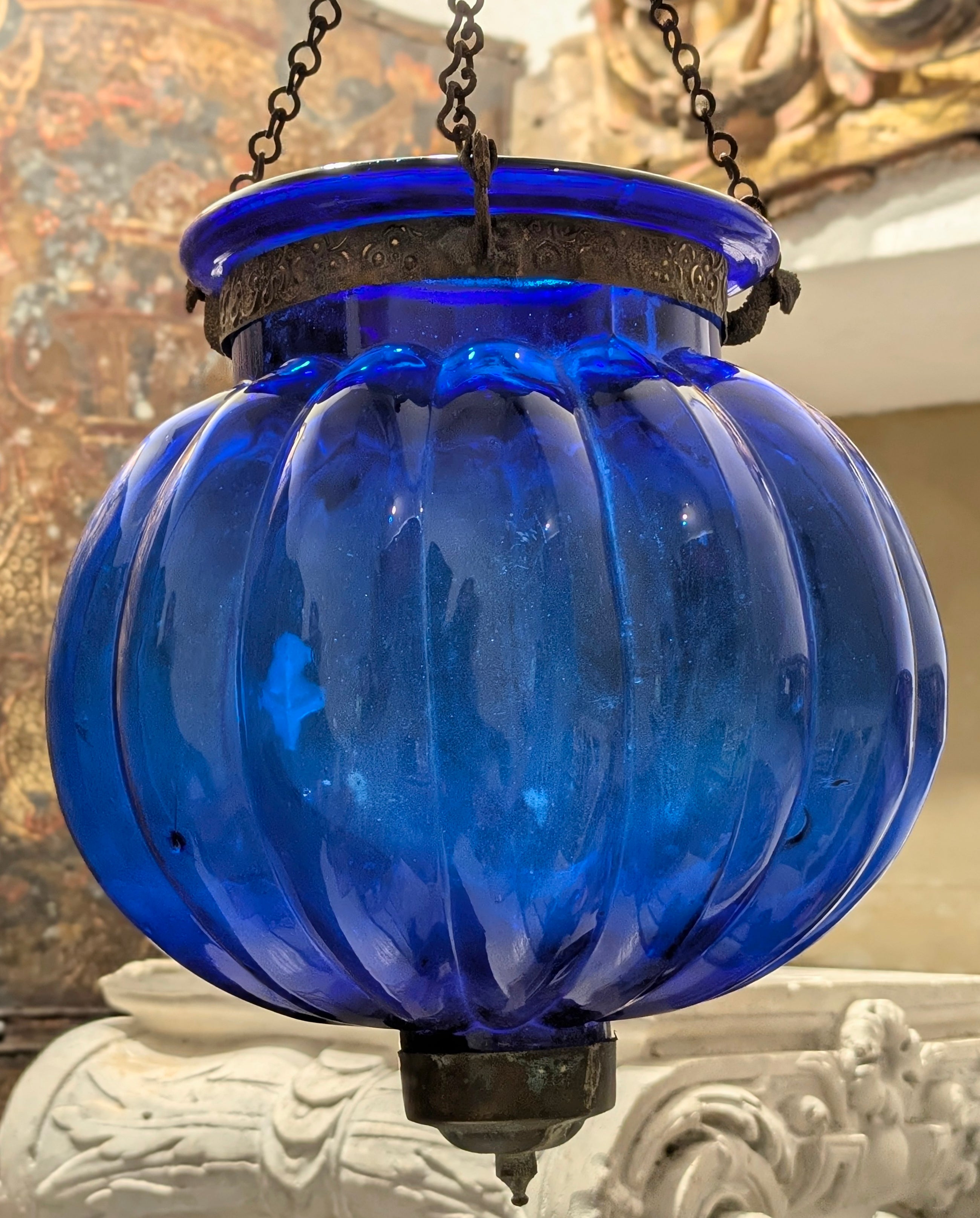 A Pair of Hundi Lamps