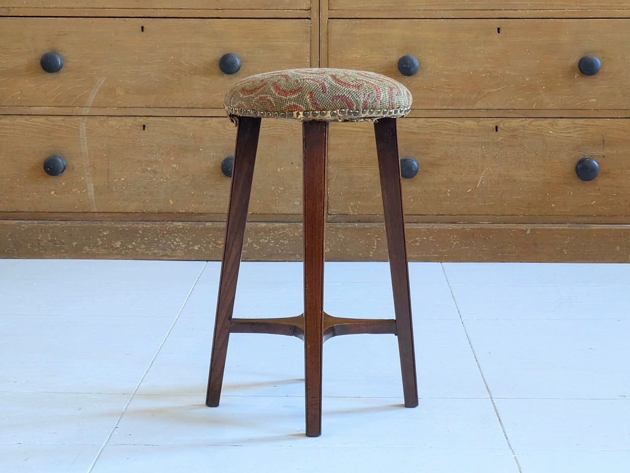 A George III Mahogany Stool
